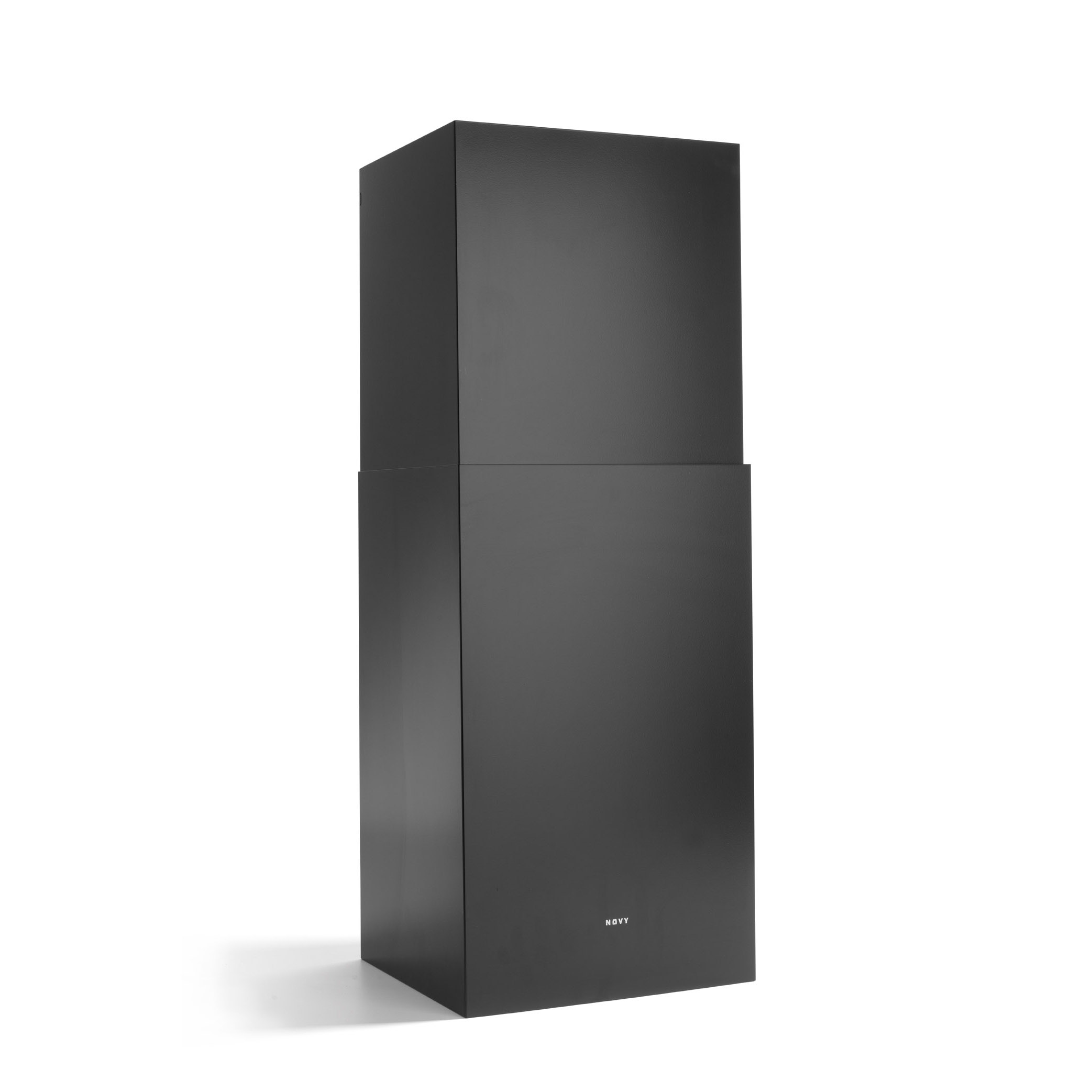7642130 Chimney extension option B Mineral Black with max 620mm